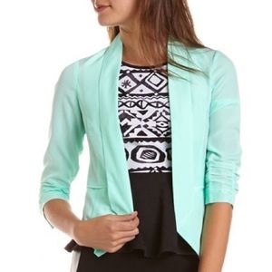 Charlotte Russe Mint Blazer